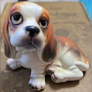 Vintage Basset Hound Figurine